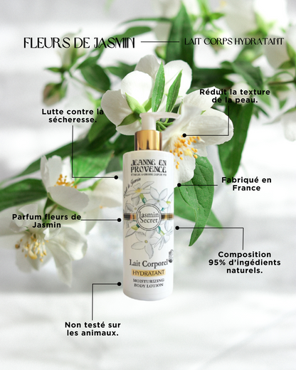 Lait corporel hydratant - Jasmin secret