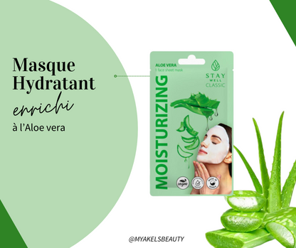 Masque coréen hydratant en tissu - Aloe Vera