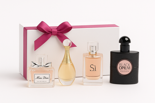 Coffret Glam – 4 Mini Parfums de Luxe