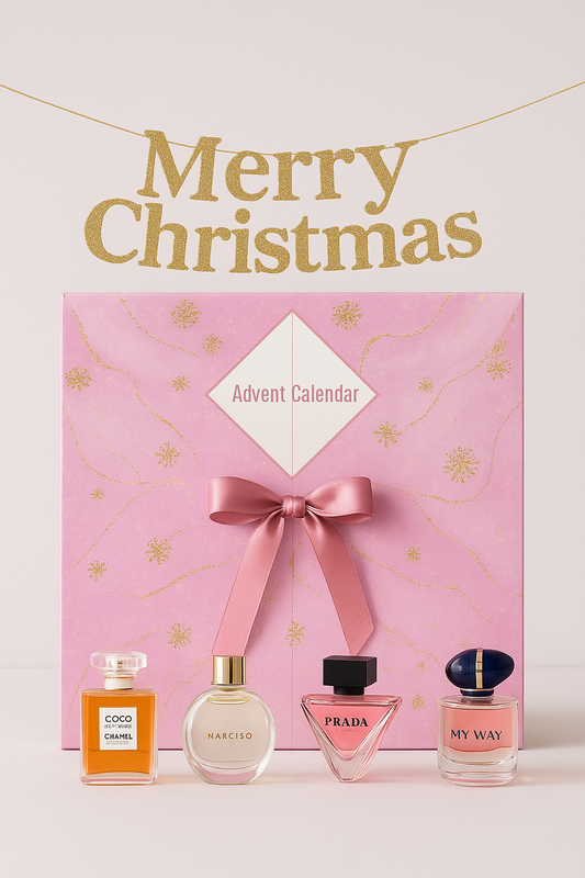 🎁 Calendrier de l’Avent 24 cases – 100 % Mini Parfums de Luxe